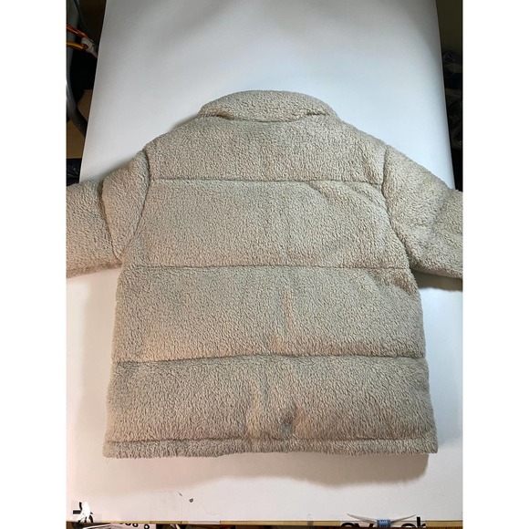 TNA The Super Puff Teddy Down Puffer Jacket Women's XS - Picture 4 of 7